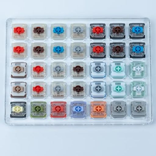 GATERON(ガテロン)薄型キーボードスイッチシリーズJadeProチョコレートバナナグレイヘロンスイッチロープロファイルゲーミングキーボード対応