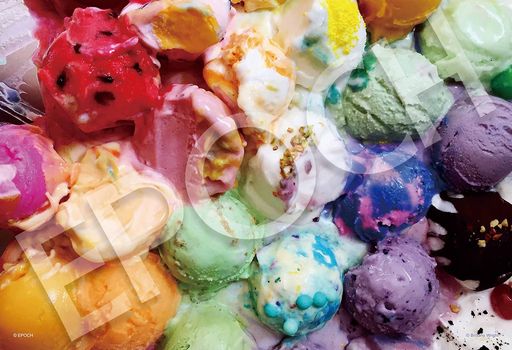 エポック社 300ピース ジグソーパズル Melted Ice Cream Gradient (メルテッド アイスクリーム グラディエント) (26x38cm)