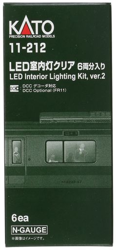 KATO Nゲージ LED室内灯クリア 6両分入 11-212 鉄道模型用品