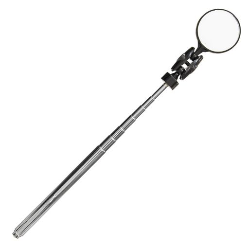 本体サイズ:650x40x30mm 製品質量:40g アンテナの長さ:600mm 鏡の角度を自由に変えることができます 柄は伸縮しますので、背面や狭い場所など、見えにくい場所も鏡に映して簡単に見る事ができます