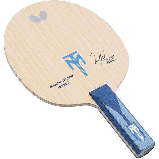 タイプ : 攻撃用シェーク 反発特性 : 11.8 振動特性 : 10.3 ブレード構成 : 5枚合板+アリレート カーボン ブレードサイズ : 157x150mm (レギュラー) ブレード厚 : 5.8mm グリップサイズ (長さx厚xエンド幅) : 100x22x27.5mm