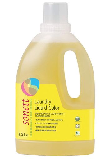 洗濯 商品サイズ:13.3x8.4x26.3cm 原産国:ドイツ 内容量:1.5L 天然成分100% 綿、麻、リネン、合成繊維からなる色柄物用