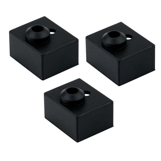 3Dオリジナル3ピース/ロットヒーターブロックシリコーンカバースプライト押出機Ender-3S1プラス/Ender-3S1/Ender-3S1プロ適切