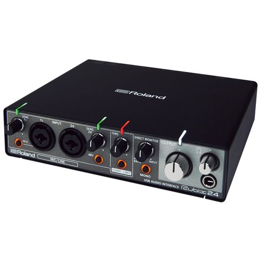 24bit/192kHz対応、2in/4outのUSBオーディオ・インターフェース クリアな音質を実現する、徹底した低ノイズ設計と堅牢なメタル・ボディ 低ノイズ、高音質設計のマイク・プリアンプを2機搭載 録音時も安心のな視認性の高いレベル・インジケーターとコンプレッサー/リミッター搭載 配信や「歌ってみた」に使いやすい内蔵コンプレッサー/リミッター