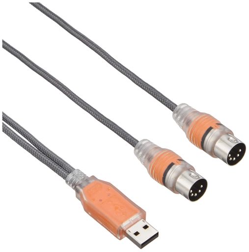 ESI ケーブル一体型 USB MIDIインターフェース MIDIMATE eX