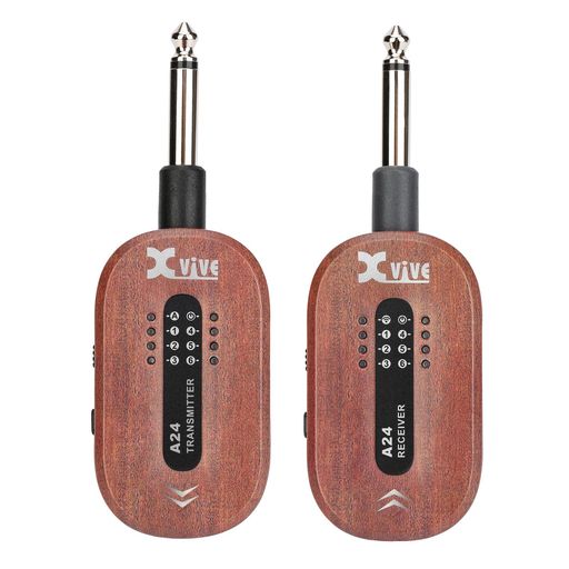 Xvive エックスバイブ A24 Guitar Wireless System XV-A24 Mahogany ギター用ワイヤレスシステム マホガニー