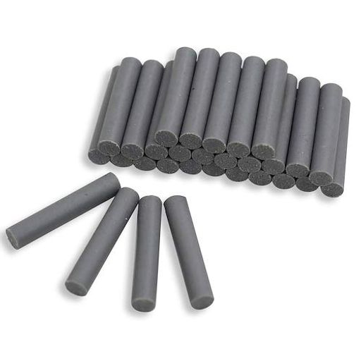 本体サイズ(約):径4.7x高23mm 入数:30本入 素材:NON‐PVC+砂