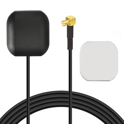 SuperbatGPSアンテナパナソニック・ミニゴリラ用MCX-P端子直角配線ケーブル(0.3m)1575.42MHZ/L1バンド【パッチ型汎用防水高感度高精度】【カーナビアクセサリー】