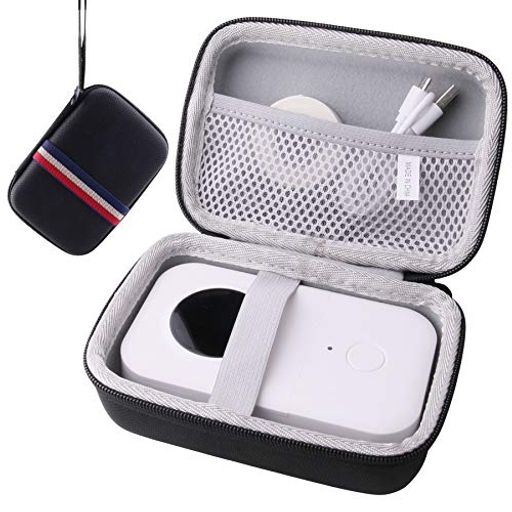収納ケース Phomemo D30/Jadens D110 ポータブルラベルプリンタ 専用保護収納ケース -waiyu JP (Black)