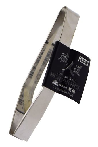 サイズ:1.2x10.2x2.9cm 材質:ステンレススチール 生産国:日本