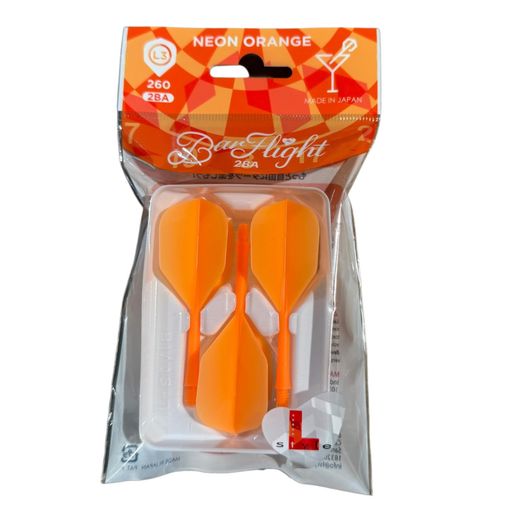Bar Flight 2BA Neon Orange