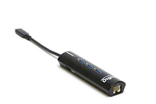 PCインターフェイス : USB3.1 Type-C(オス) 有線LANコネクター : RJ45x1 対応規格 : 10BASE-T/100BASE-TX/1000BASE-T USBハブ : USB3.0タイプA[メス]x3 対応規格 : USB3.1 Gen.1/USB3.0/USB2.0 対応OS : Windows7以降、MacOS10.6以降 電源:USBバスパワーまたはパワーデリバリーポートからの給電 同梱品:本体、ユーザーズガイド/保証書(本書) 保証期間:1年間