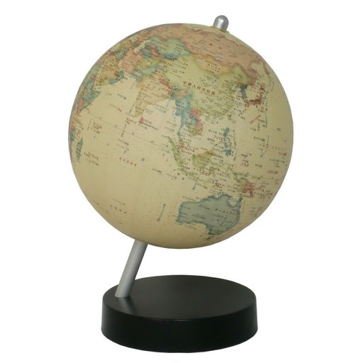 球径:13cm 本体重量:160g 縮尺:1億分の1 行政図表記 日本製