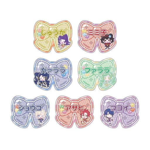 Rakuten - アルジャーノンプロダクトプリパラアイドルタイムプリパラきゃらっぴんトレーディングネームバッジvol.51BOX約W64.7x54.4mmアクリル