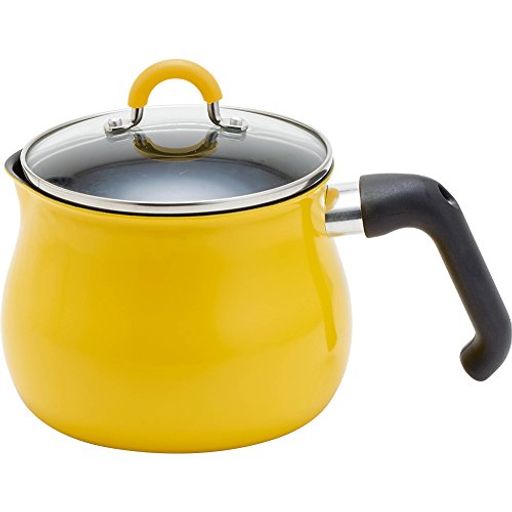サイズ(外寸):W24.5xD17xH17.5cm 寸法:16cm(口径:14cm) 満水容量:約2.2L 米:2合まで 本体:アルミニウム合金、内面:ふっ素樹脂加工、外面:焼付塗装、底面:ステンレス鋼、ガラス蓋:強化ガラス 生産国:中国