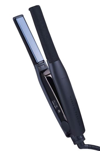 テスコム ヘアアイロン プロテクトイオン 15mm 海外対応 温度調整/ロック/メモリー機能 自動OFF 開閉ロック NIS300A ラク抜きプラグ ブラック NIS300A-K