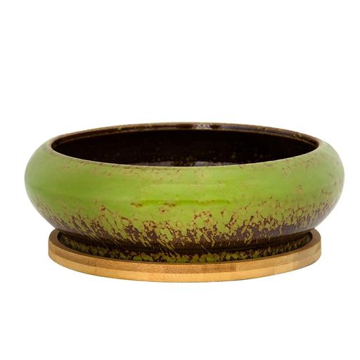 Facecolor多肉植物鉢盆栽鉢釉掛けモダンな盆栽ポットおしゃれ和風陶器植木鉢釉薬プランターサボテン鉢..