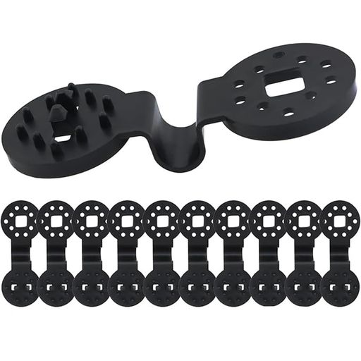 [JooBsoso]園芸クリップシェードクリップ(10個入り)ネット用ファスナー強力日除けシェード固定用クリッ..