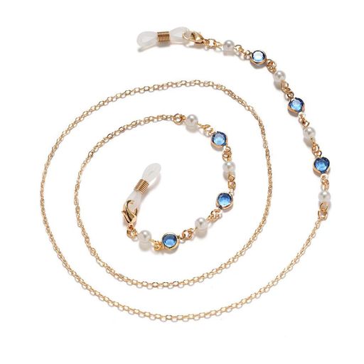 [フォルイ]メガネチェーンレディース軽量眼鏡ストラップおしゃれサングラス老眼鏡チェーンマスクストラ..