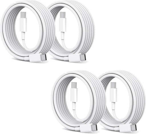 iPhone充電ケーブル USB C ケーブル 【1m 4本 MFi認証】Renkidxen i-Phone 充電器 アイフォン充電ケーブル 35w急速充電 超高耐久「iPhone15/16/17 対応」