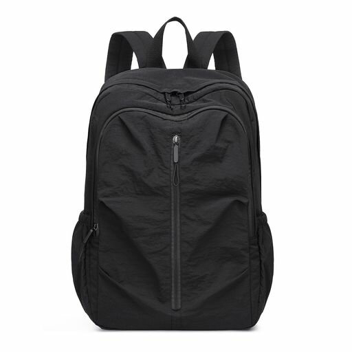 [OFAMOUS]折り畳みリュック軽量ビジネスリュックバックパック撥水大容量コンパクト15インチPC対応出張旅行登山通勤通学機内持ち込み男女兼用(ブラック)