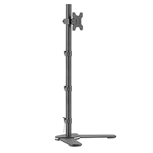 【対応モニター】液晶モニターを1画面設置できるディスプレイアームです。耐荷重は10KGで、VESA規格は75x75mm/100x100mmで、13~32インチPCモニターに対応します。 【ディスプレイ角度を自由に変えれる】1アーム:ポールの接続部分移動で高さ調節(1200mm) 2VESAプレート部:上向き10°、下向き10°、回転360°、左右各45°。角度や距離などが自分に合って、前後左右に加えて上下も好みの位置に軽々と動かすことができます。ビジネスでの利用はもちろん、トレーダーやゲーマーの方にもおすすめです。 ご注意:付属の六角レンチでボルトを締めて傾斜角度を固定します。一方のモニターが低い場合は、ナットを取り外し、付属の六角レンチでボルトを反時計回りに回してモニターを上げます。調整後、ナットを取り付けます。 【組立・取付簡単】ベースの取り付け:取付必要なネジ類が全て揃っており、分かりやすい日本語マニュアルも付属され、初心者でも悩まずに取り付け作業ができます。商品の組立てはビデオを参照できます。