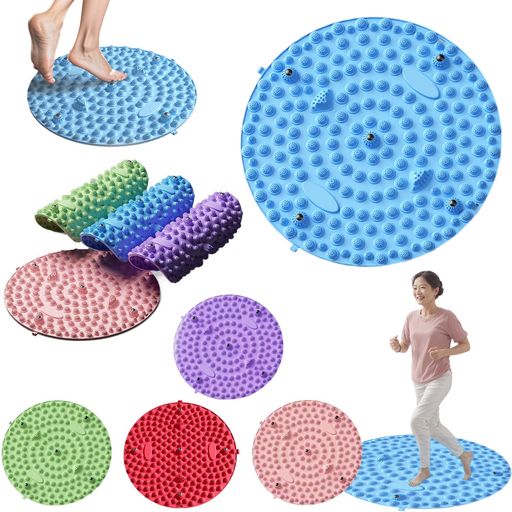 SWAG GEAR フットヨガ指圧マット 足つぼ健康パッド 人間工学設計 足裏ケア用リラクゼーション ...