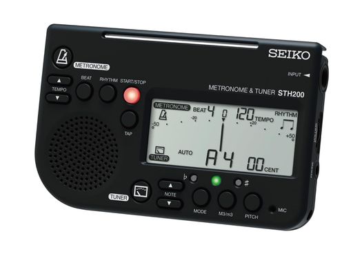 大音量、クラリネット風の基準音 譜面台取付用スリット 純正長三度、短三度調律サポート 単4電池1本で使える省エネ、軽量、コンパクト設計 メトロノームテンポ:30~250回/分