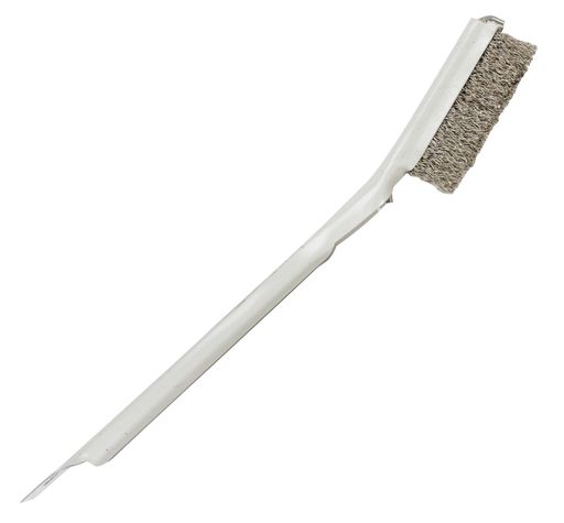全長:約170mm 線径:0.3mm 材質:ステンレス線 用途:金属製品のサビ取り、ペンキはがしなどに 錆び落としや塗装はがし、清掃作業に適切。