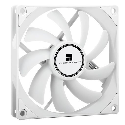 ThermalrightTL-9015WCPUファンコンピュータケース静かな4ピンPWMPC冷却、15mmのスリムラインクーラー、2700RPM速度、92mmCPU冷却ファン(ホワイト)