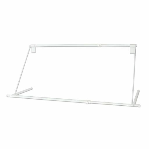 HEIAN SHINDO 伸縮式エアコンハンガー 室内物干し 幅80~109cm 高さ40cm 耐荷重5kg ...