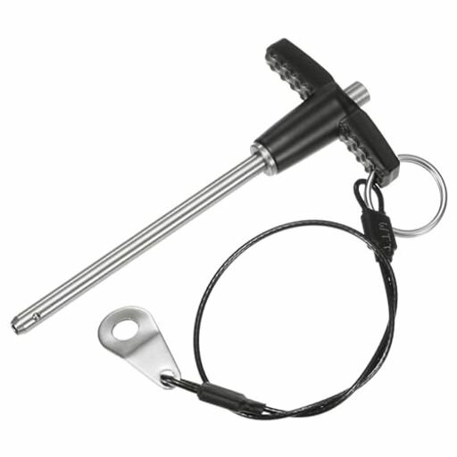 MMETERXITYTハンドルロックピン3/16インチ(5mm)直径2-3/4インチ(70mm)使用長プッシュボタンクイックリ..