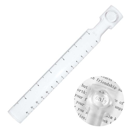 手持ちルーペ3倍バールーペバールーペクリア虫眼鏡【3倍&10倍】2種類レンズ見やすい読書ルーペ拡大鏡読書用検査用拡大鏡持ちやすい手芸絵画モデル辞書や文献読み丸ごとルーペ栞文具目…