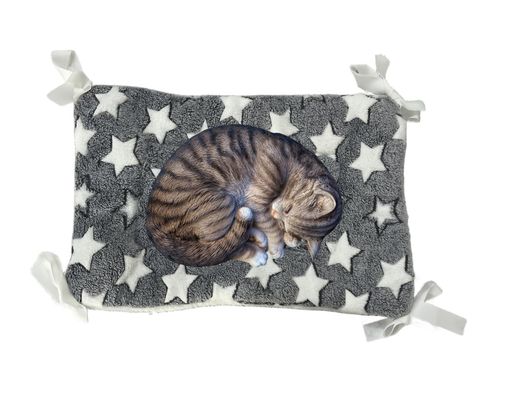 JOYFUSIONペットマットケージ用猫ベッドキャットタワー四隅紐付き落ちない洗えるキャットタワー洗えるあったかペットベッド