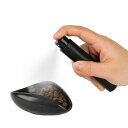 watchgetコーヒー豆カップとスプレーボトルセットセラミックコーヒー豆計量カップ陶器計量トレイコーヒー粉受け容器黒