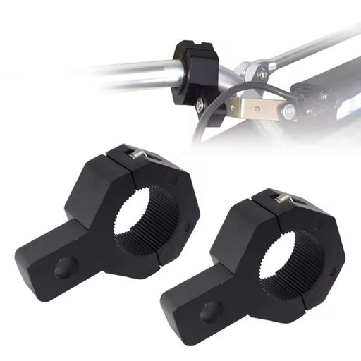 Sammanルーフキャリアステンレスパイプ挟み込み型ブラケット2個セット