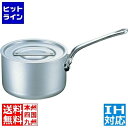 イケダ エコクリーン アルミ エレテック片手鍋 18cm ※ IH対応 IH (100V/200V)とガス火対応 AEK6801