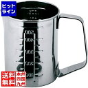 【お買い物マラソン】05/16 AM1:59まで 一菱金属 ミツワ 18-8 口付 計量水マス 500cc