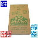 リケンテクノス ゴミ袋 カモメパック 2層BOX(100枚入)B2-45 45L