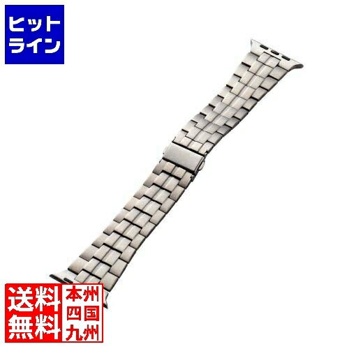樂天商城 - 要エントリ【04/25 24時間限定当選確率2分の1！1等最大100%ポイントバック】　 エレコム Apple Watch用チタンバンド (49/45/44/42mm) AW-49BDTITSV
