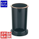 【お買い物マラソン】05/16 AM1:59まで 福井クラフト 丸箸立(楊枝入付)黒天朱 ABS 82013520