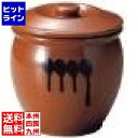 ヤマキイカイ 蓋付 半胴瓶 3号 5.4L 紅星窯 DHV1803(3)