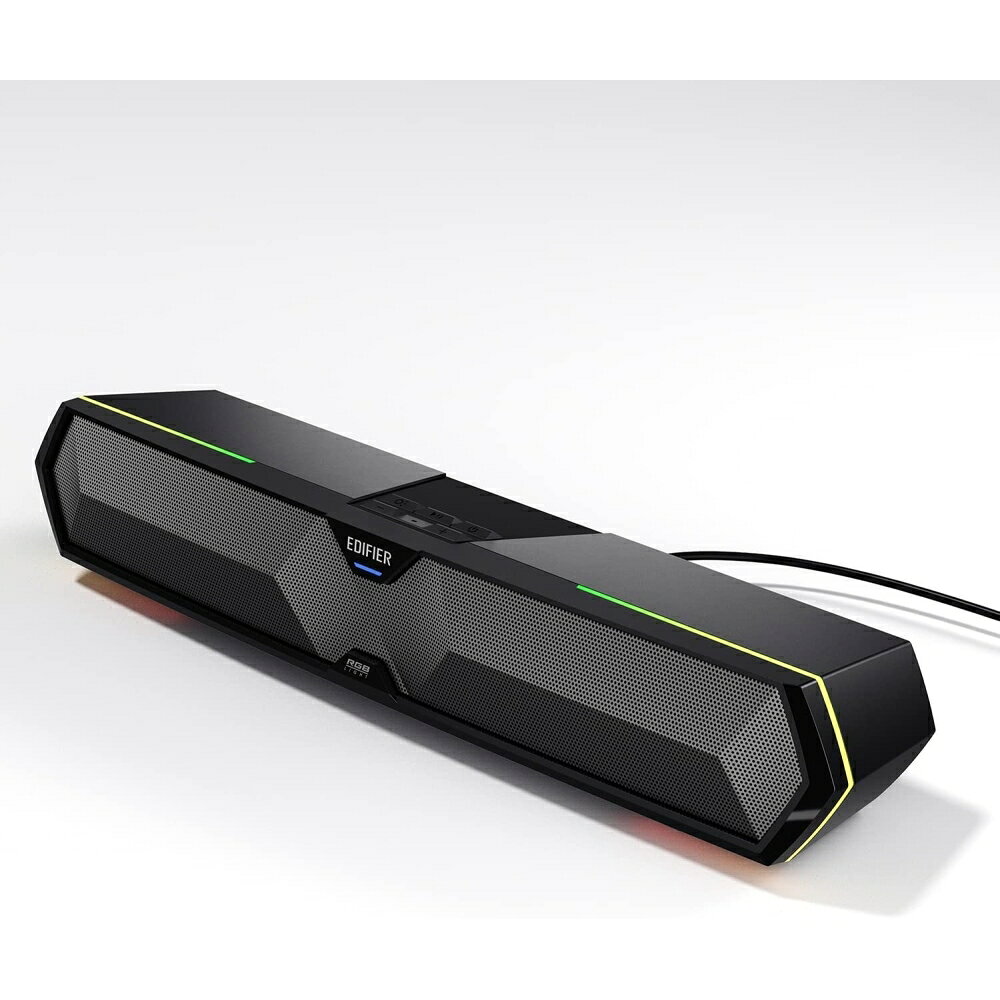 Edifier ゲーム向けコンパクトバー型スピーカー(計5Wの定格出力/USB/Bluetooth入力...