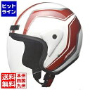 【お買い物マラソン】05/16 AM1:59まで リード工業 ジェットヘルメット ホワイト ( APRET ) 207-02211