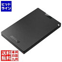 バッファロー USB3.2(Gen1) ポータブルSSD Type-A 2.0TB ブラック SSD-PG2.0U3-BC(2)