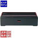 【お買い物マラソン】05/16 AM1:59まで 福井クラフト カスター&箸箱 黒 86012340