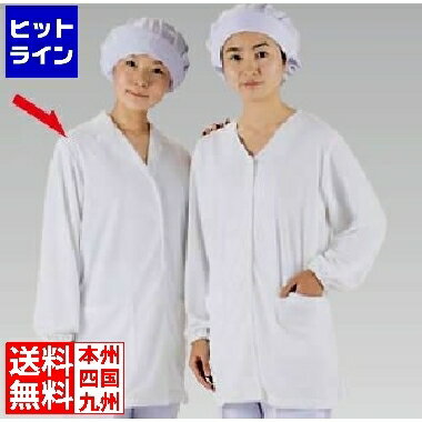 福田商店 テクノファインコート 女子襟有り長袖白衣 NR-431 3L