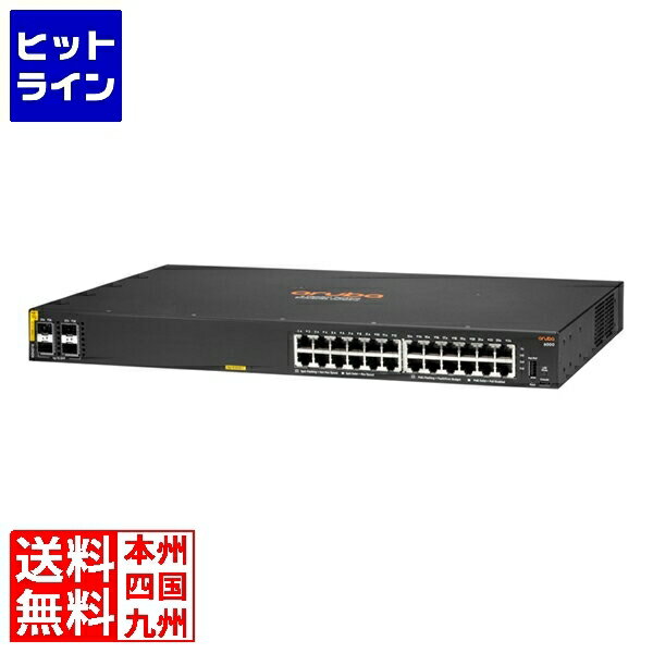 要エントリ【12/1限定当選確率2分の1！1等最大100%ポイントバック】　 HP Aruba 6000 24G Class4 PoE 4SFP 370W Switch R8N87A#ACF