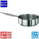 【お買い物マラソン】09/24 AM1:59まで パデルノ 18-10片手浅型鍋 (蓋無) 1008-24 ※ IH対応 IH (100V/200V)とガス火対応 AKTA024|詳細画像