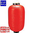 【お買い物マラソン】07/11 AM1:59まで 高山商店 ビニール提灯長型 《17号》 赤ベタ YTY01173Q